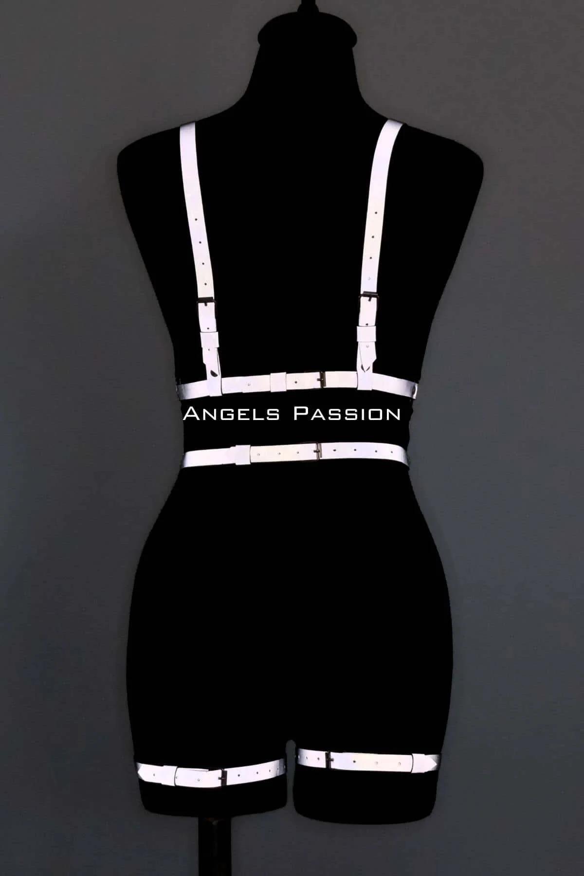 Reflective Full Body Harness with Straps