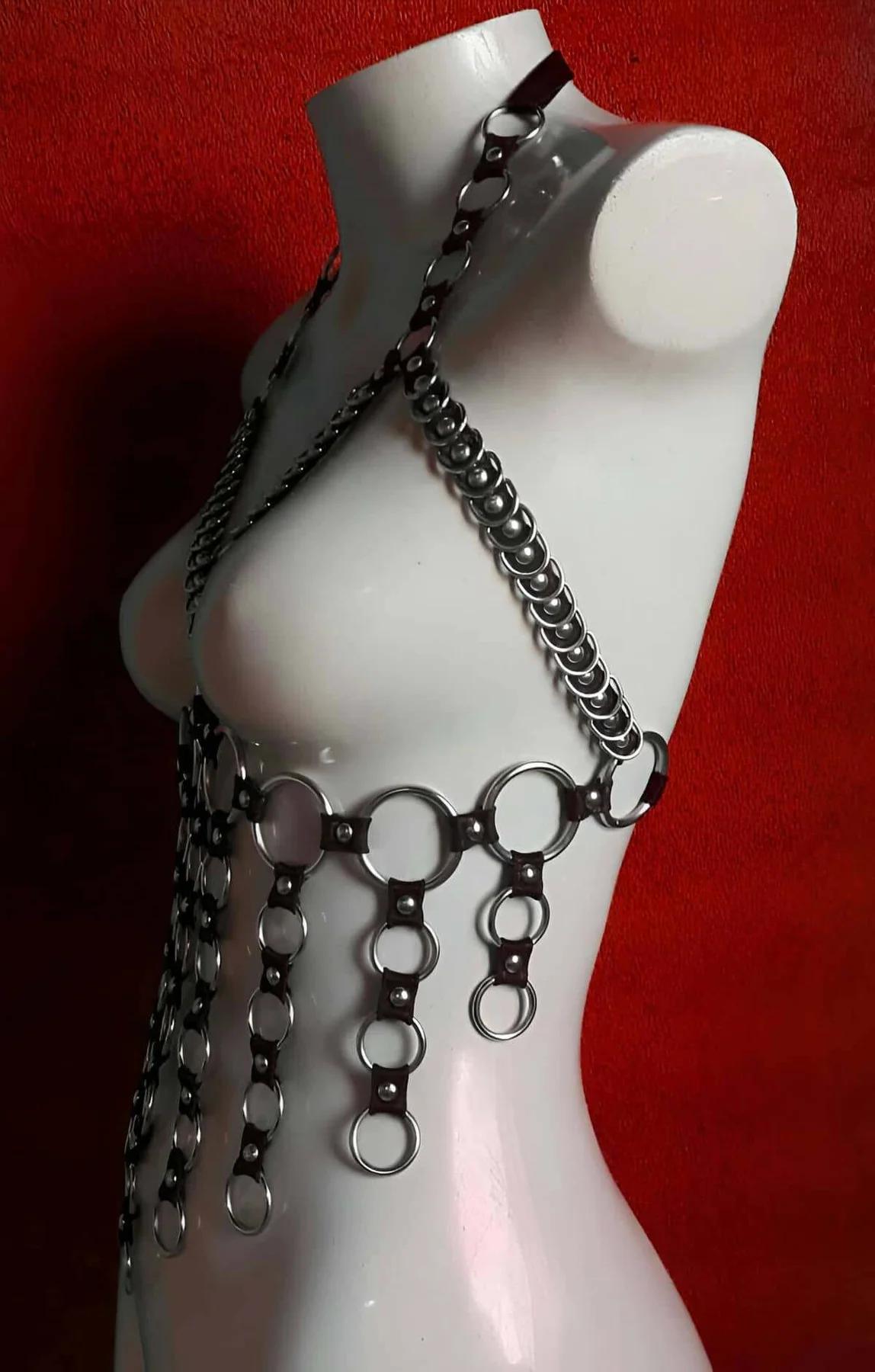 Full Body Harness with Hanging O-Rings