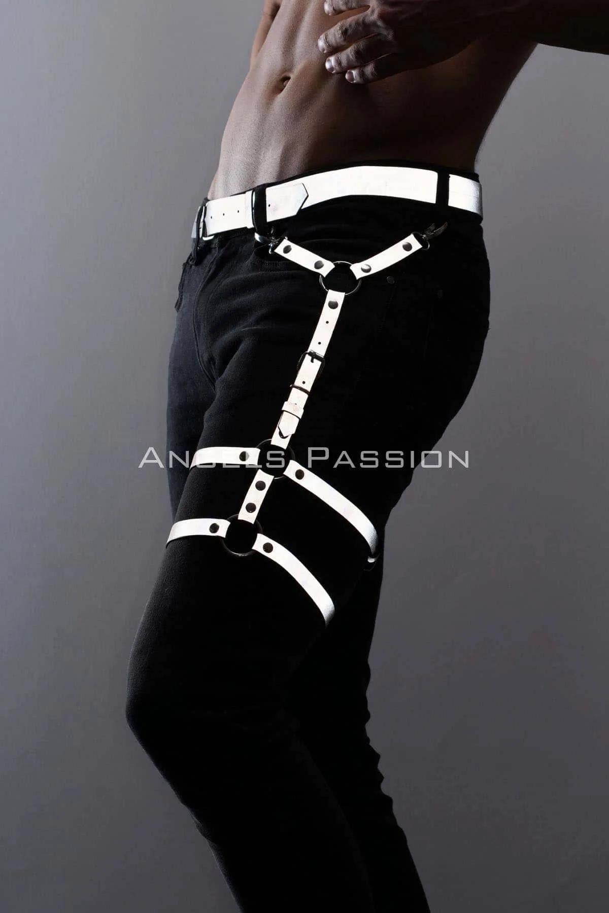 Adjustable Leg Harness with Reflective Straps