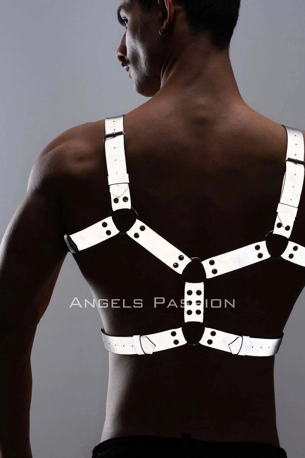 Reflective Chest & Leg Harness Set