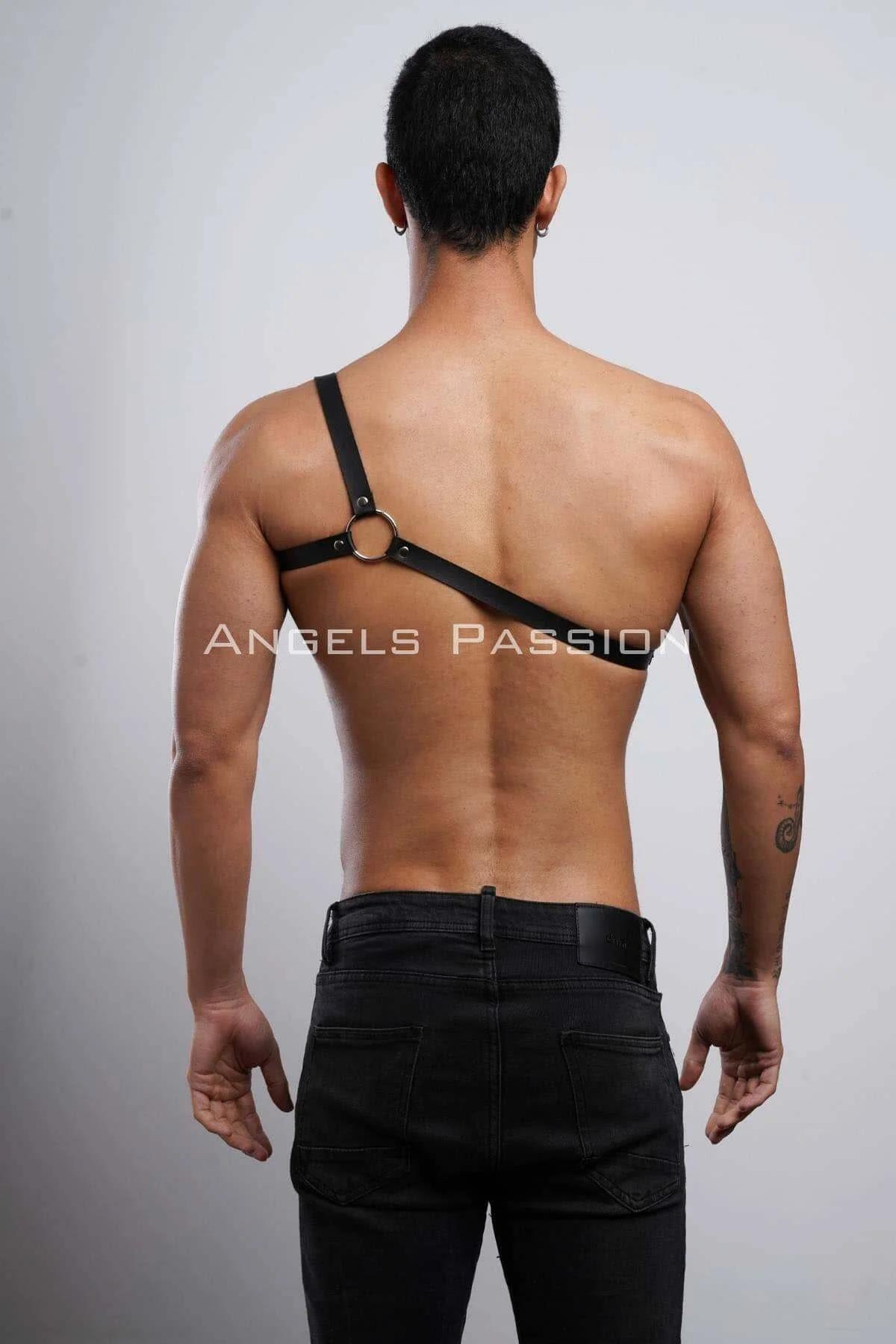 One Shoulder Harness with O-Ring Detail