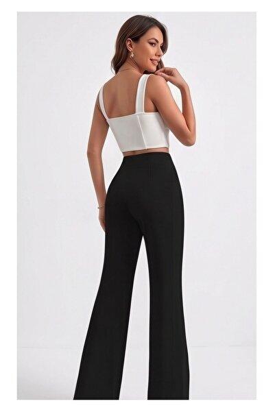White Faux Leather Bustier Top Front View Structured Cups