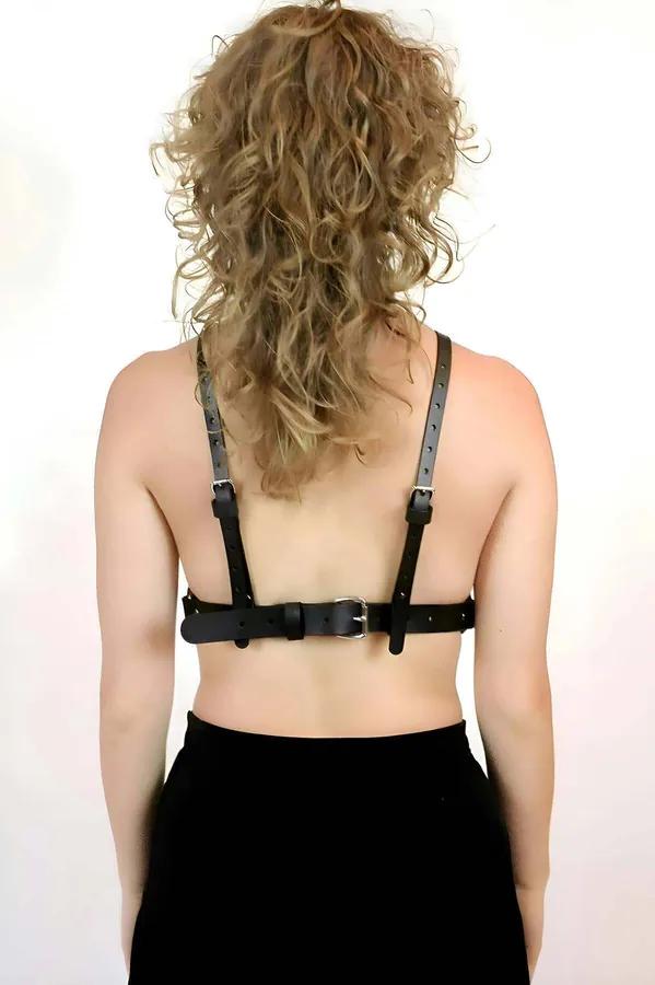Chest Harness & Spiked Choker Set