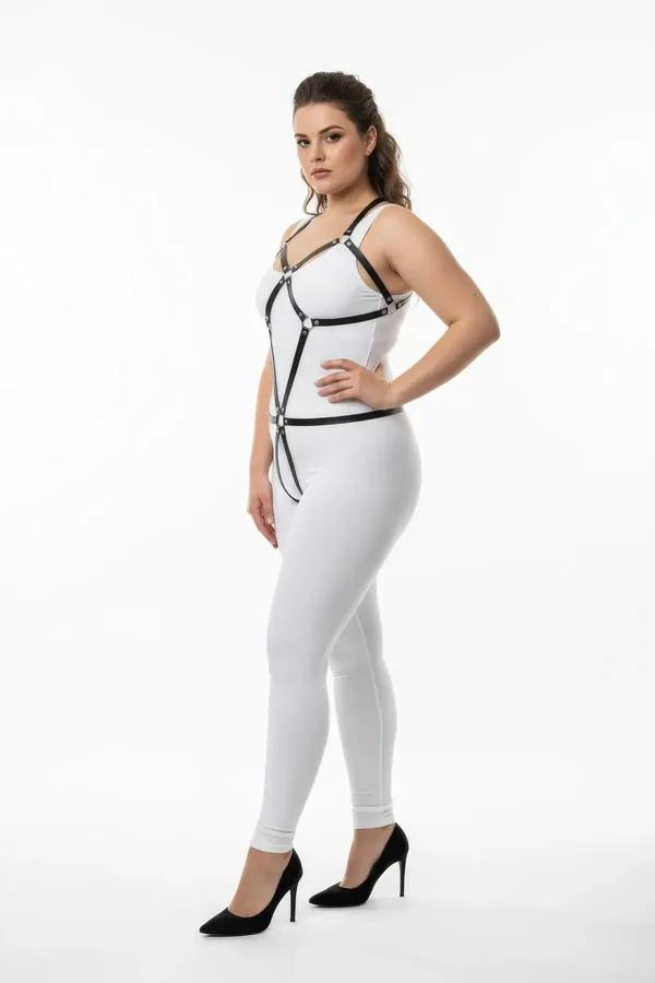 Full Body Harness with Adjustable O-Ring Straps