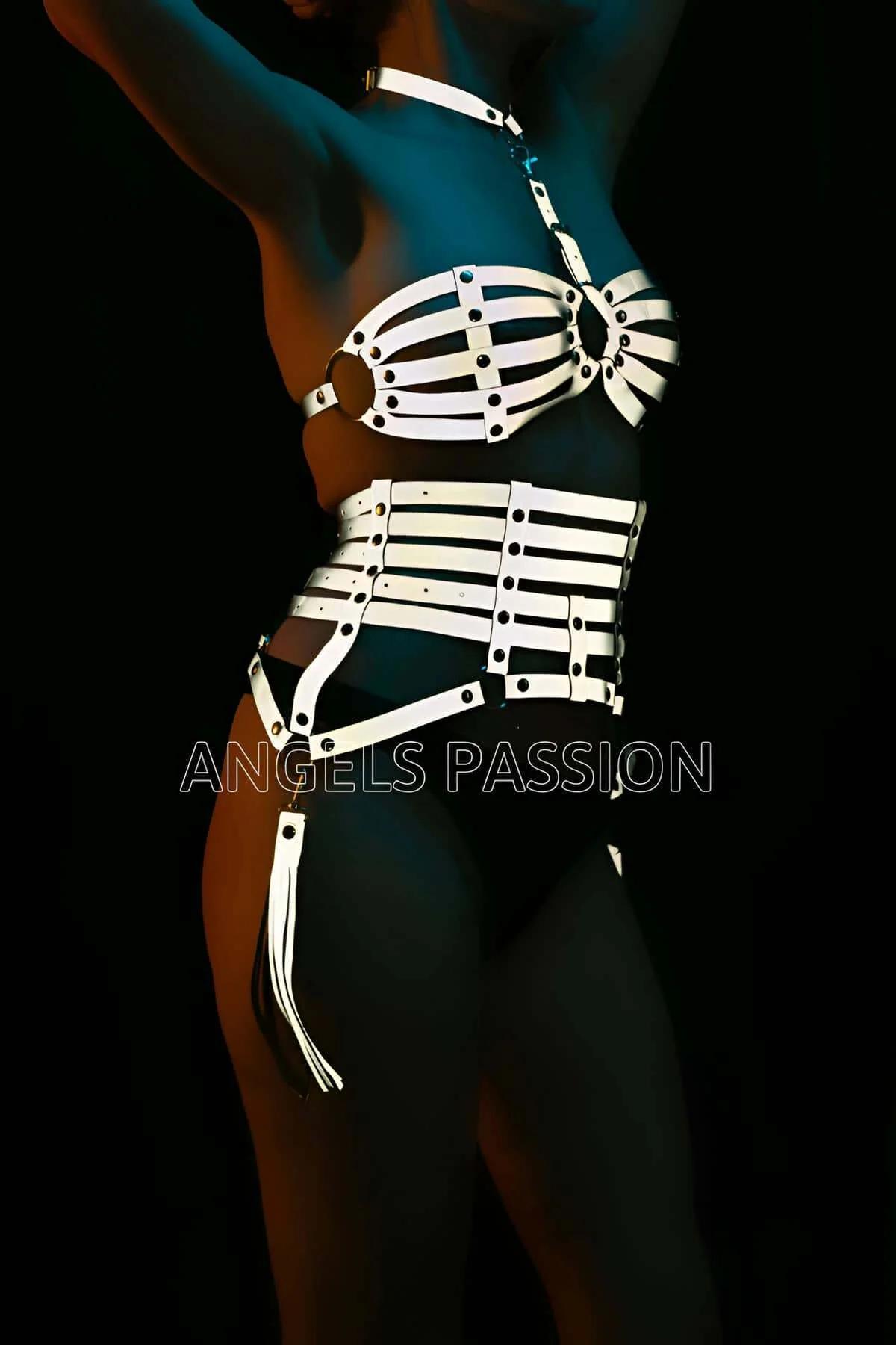 Reflective Full Body Harness Set with O-Rings
