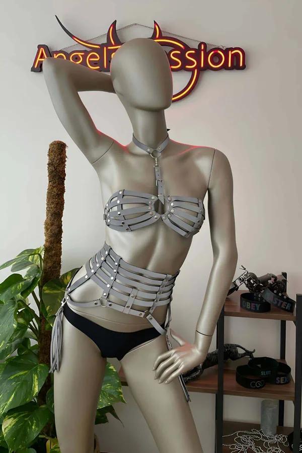 Reflective Full Body Harness Set with O-Rings