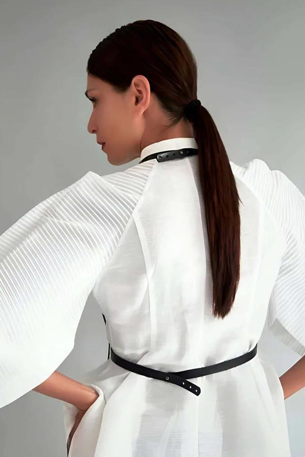Minimalist Faux Leather Body Harness