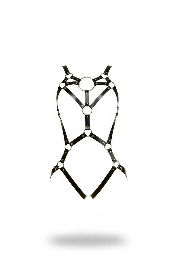 Adjustable O-Ring Body Harness with Straps