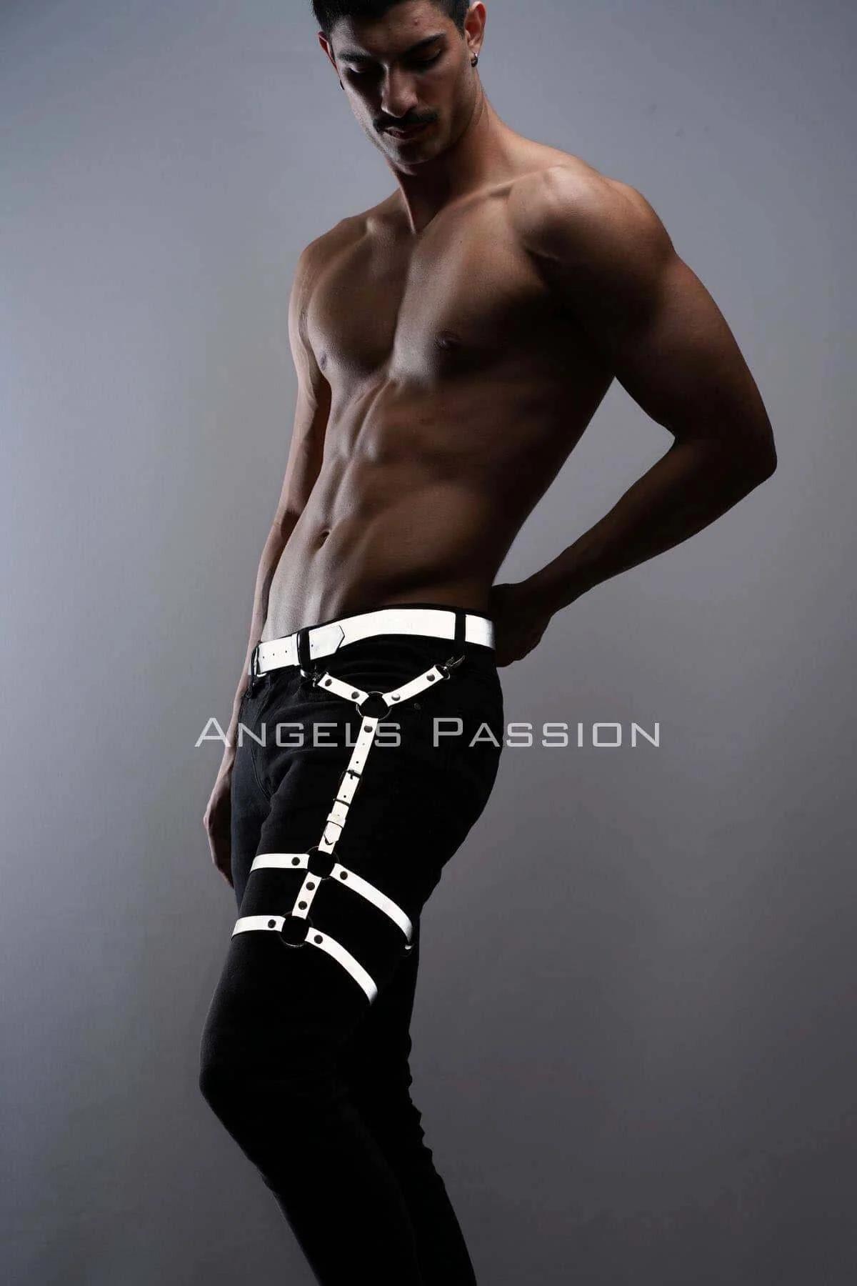 Adjustable Leg Harness with Reflective Straps