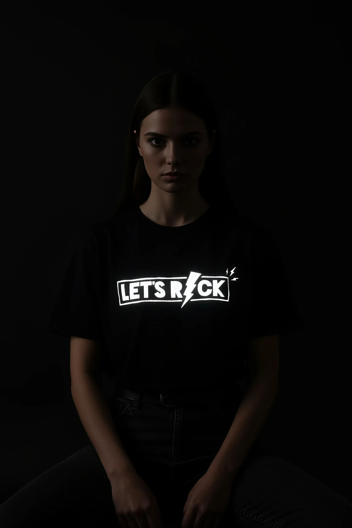 Reflektörlü T-Shirt