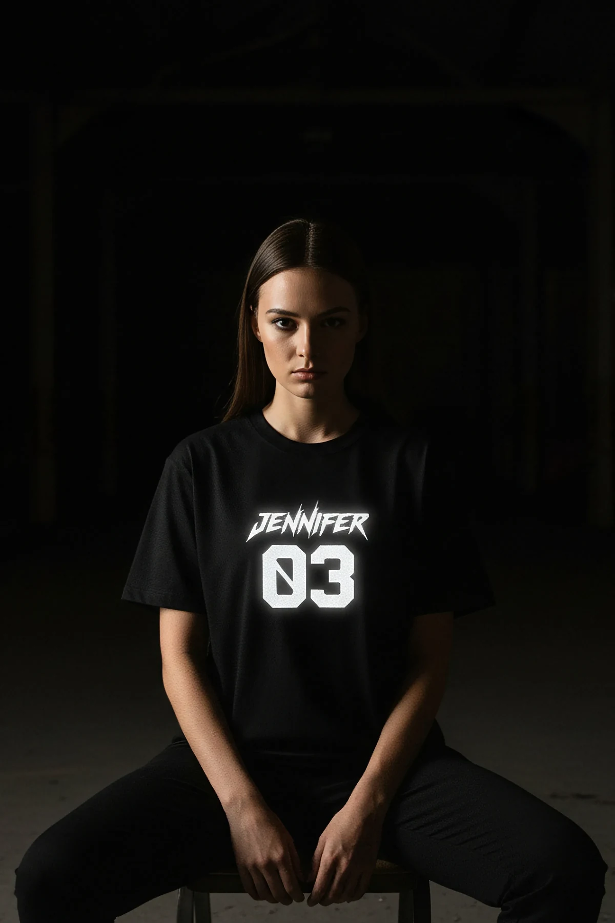 Reflektörlü T-Shirt