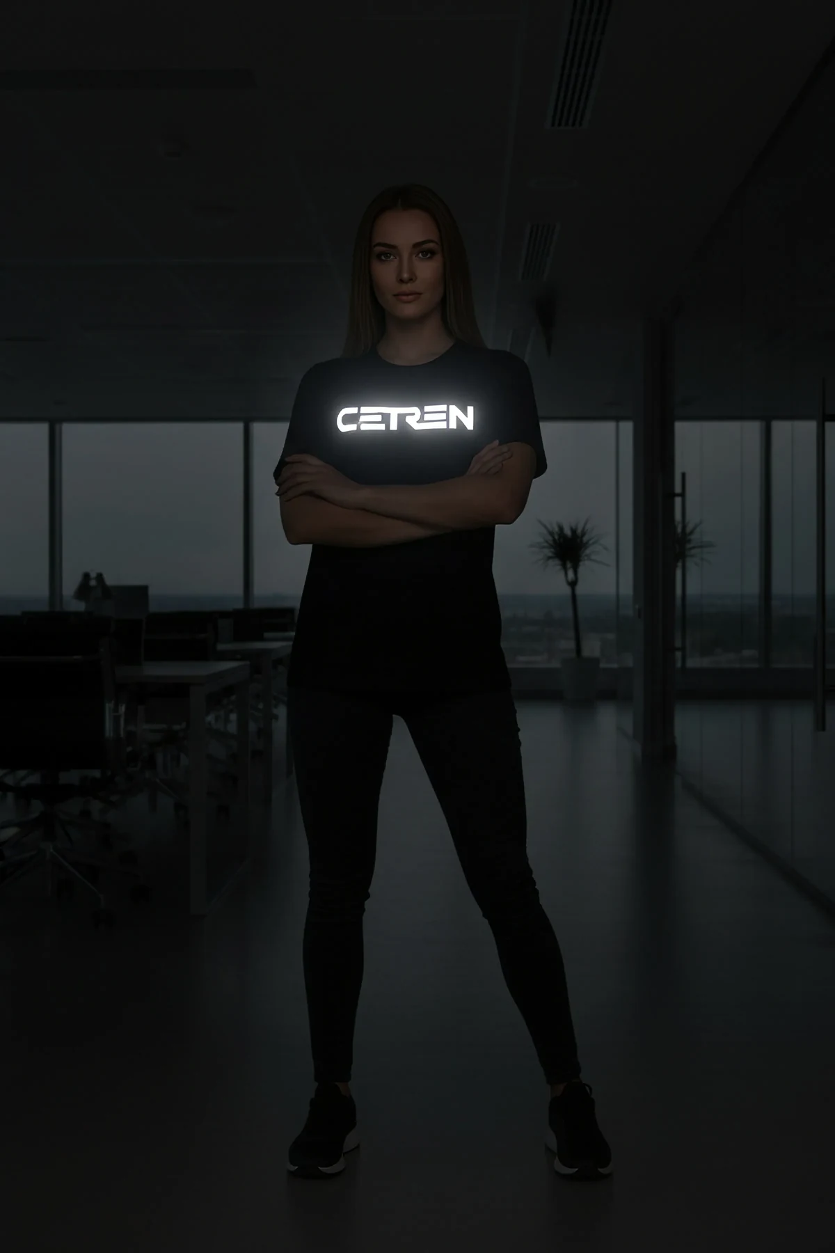 Reflektörlü T-Shirt