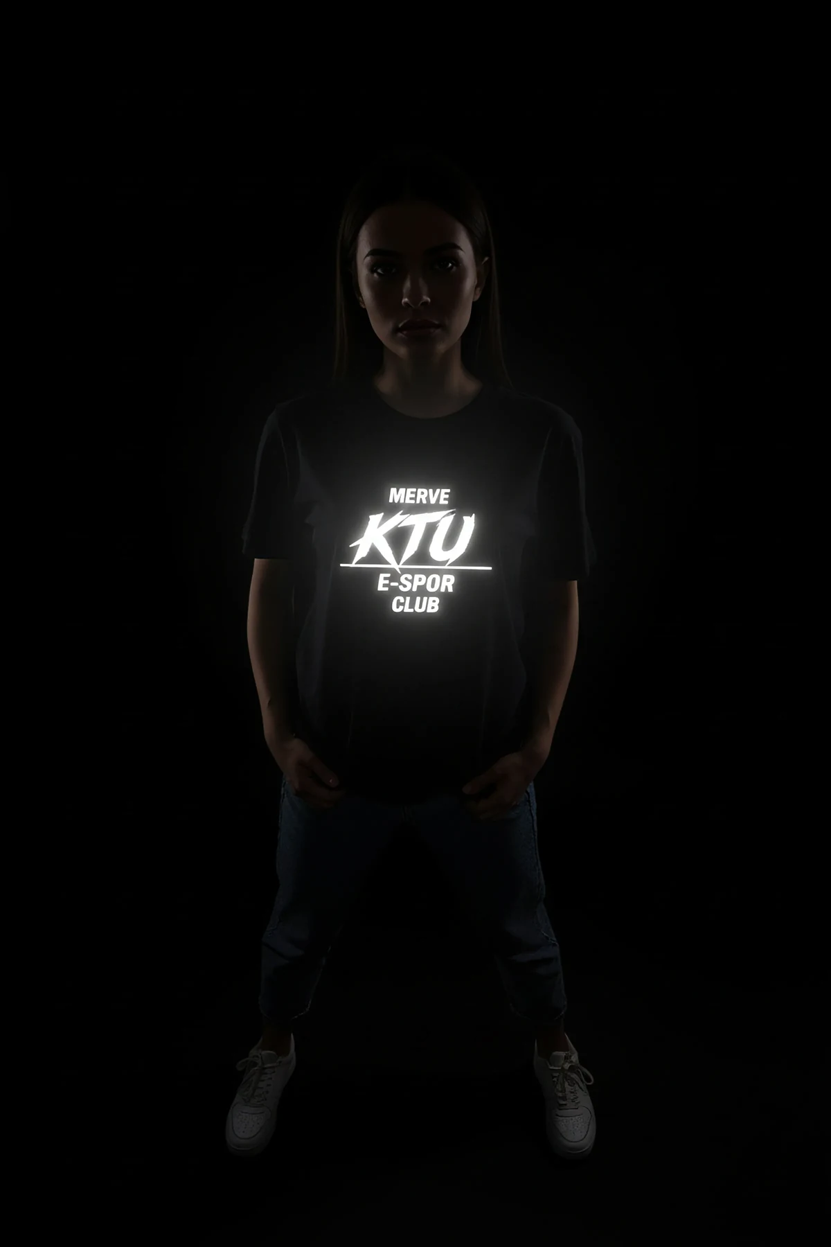 Reflektörlü T-Shirt