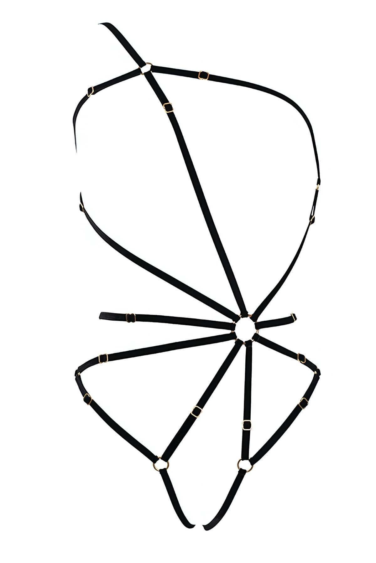 Kadın İç Giyim Lastik Harness - APFT340