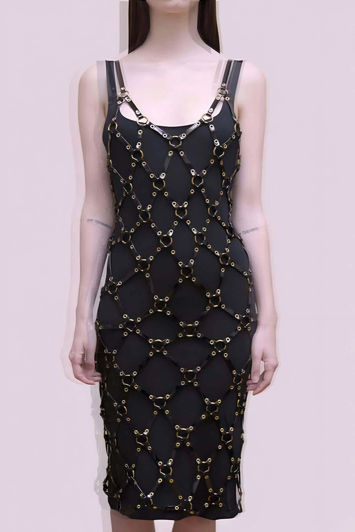 Leather Dress - APFT435