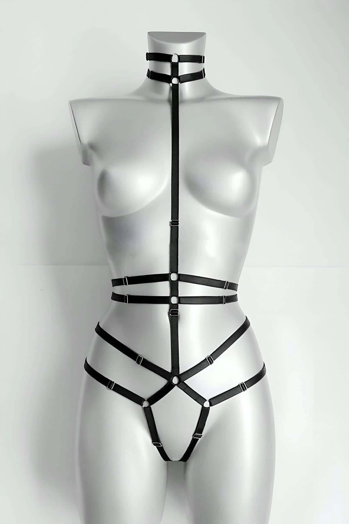 Open Crotch Sexy Garter Harness - APFT370