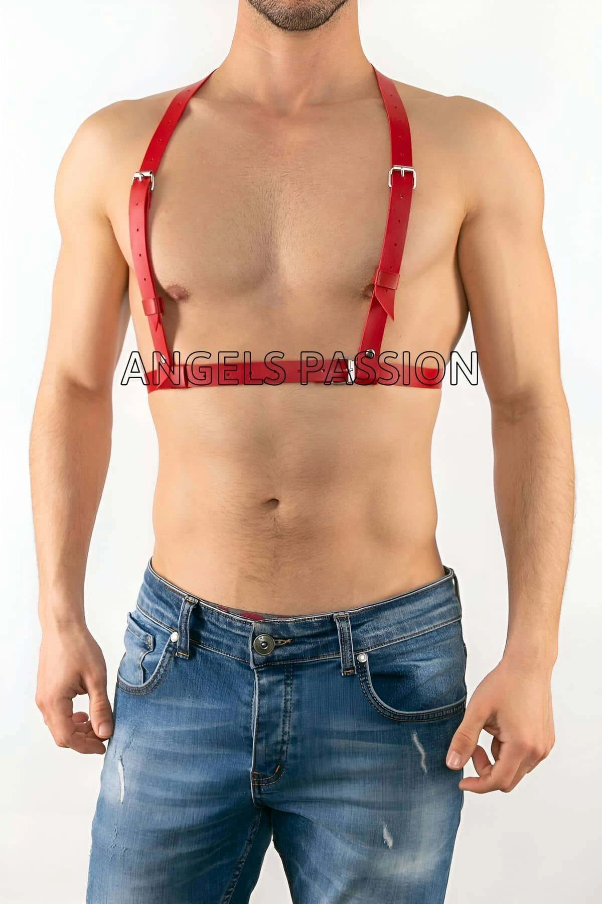 Leather Men's Underwear, Men's Fantasy Clothing Models - APFTM26