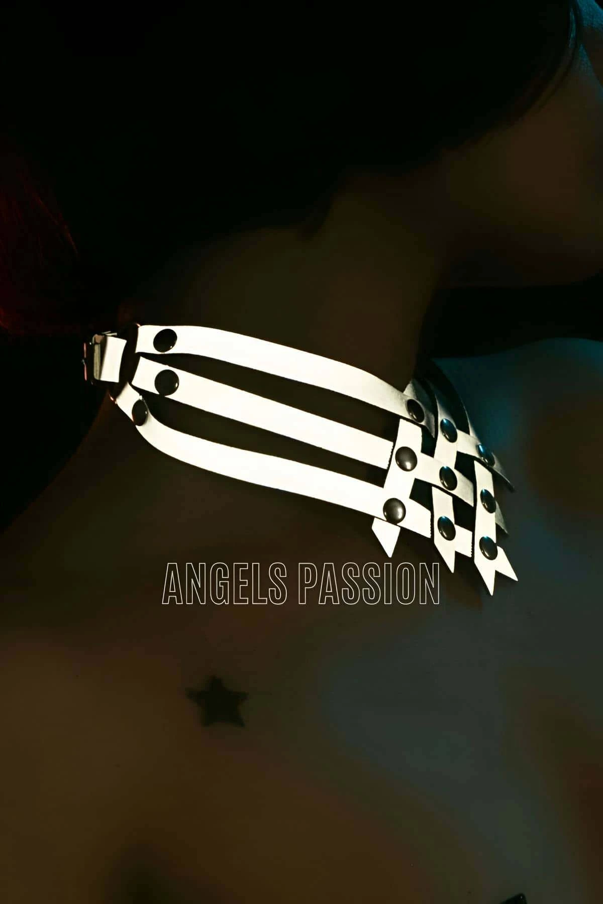 Karanlıkta Parlayan Seksi Choker - Reflektörlü Chohker - APFT585