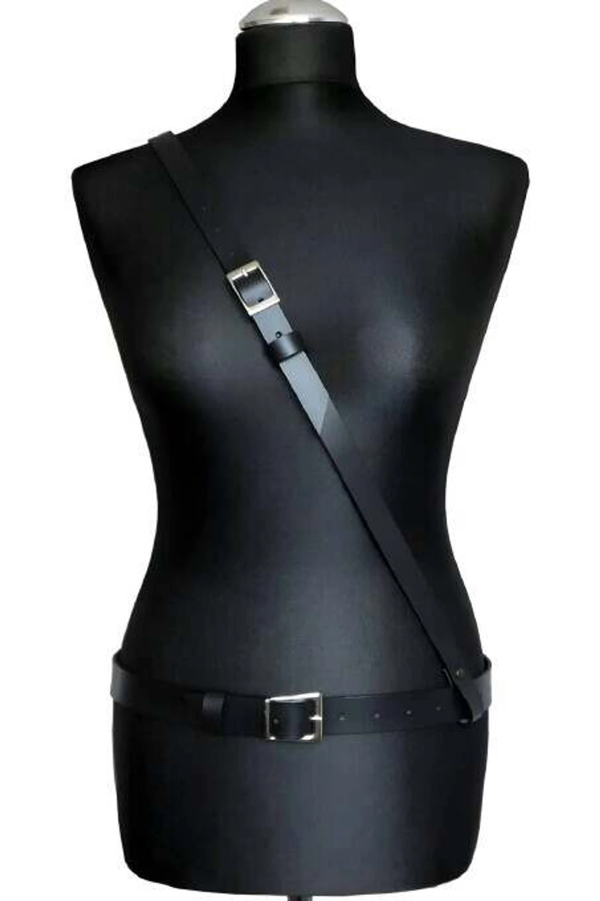 Single Shoulder Tie Waist Belt Harness - APFT917
