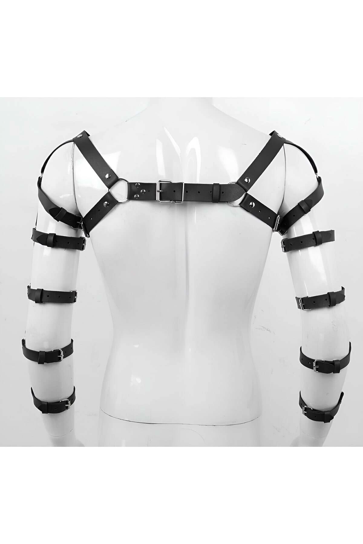Men's Arm and Shoulder Harness, Sexy Men's Fancy Leather Clothing - APFTM166