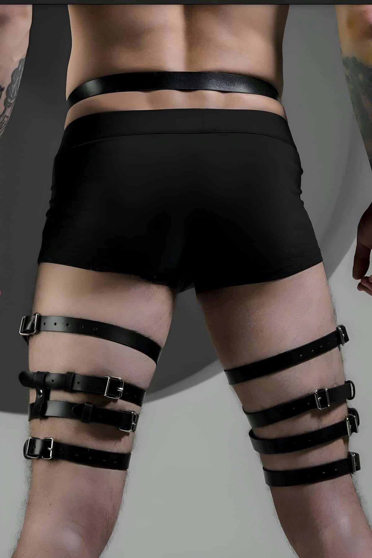 Erkek Kemer ve Bacak Aksesuar, Tarz Erkek Bacak Kemer - APFTM173