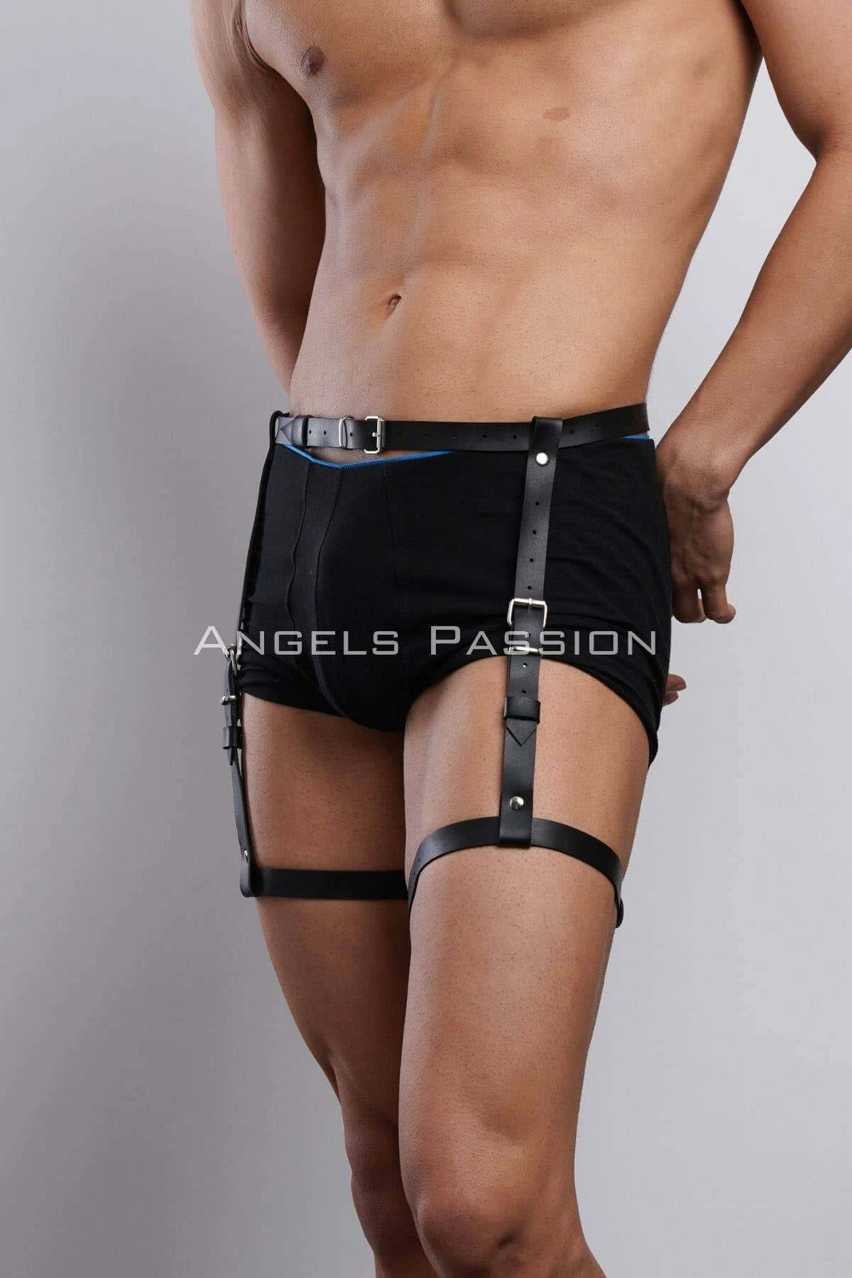 Adjustable Waist And Leg Men's Harness, Men's Suspenders - APFTM81