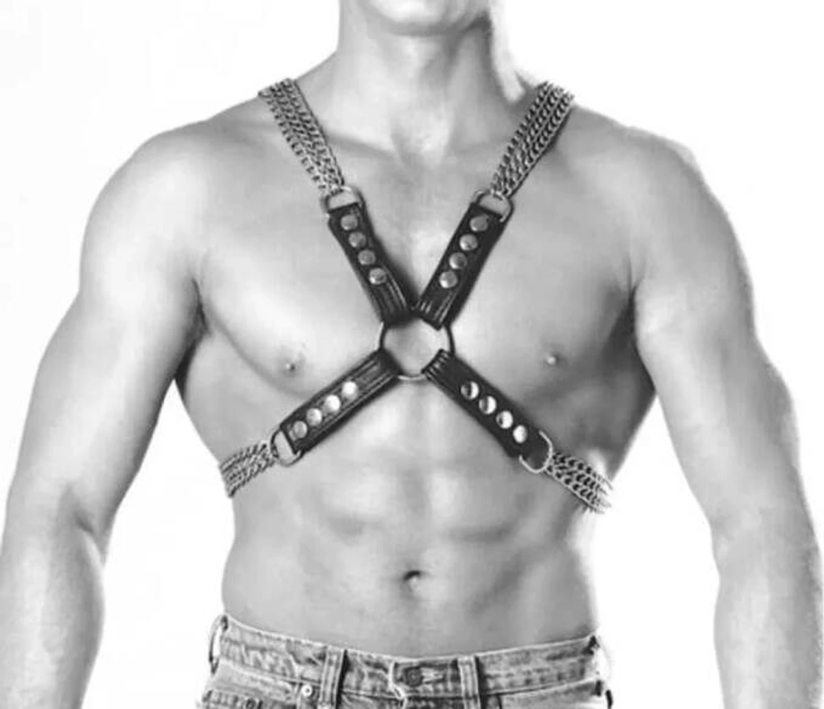 Chained Chest Harness for Men - APFTM219