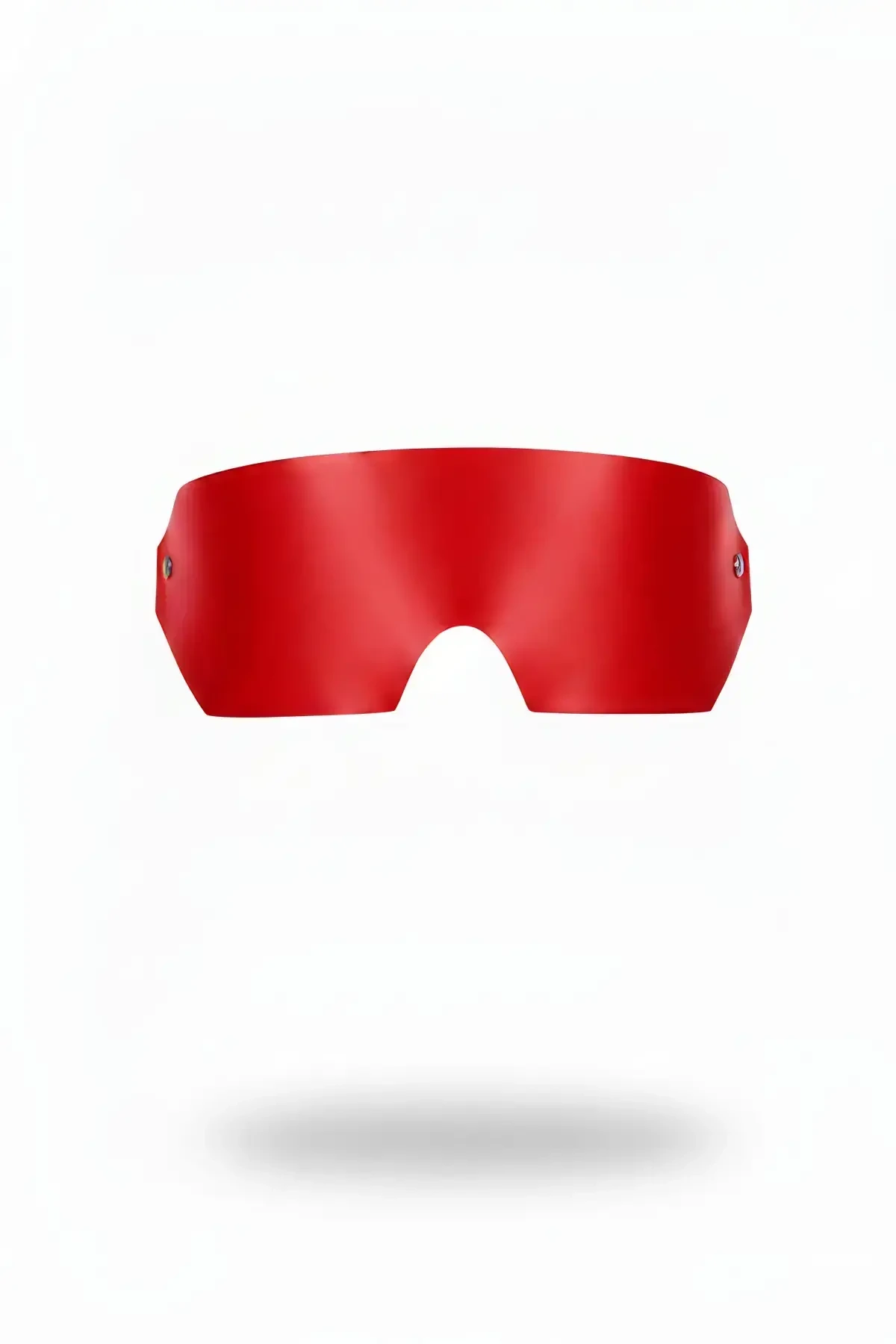 Red Mask Leather Eye Patch Accessory - APFT776