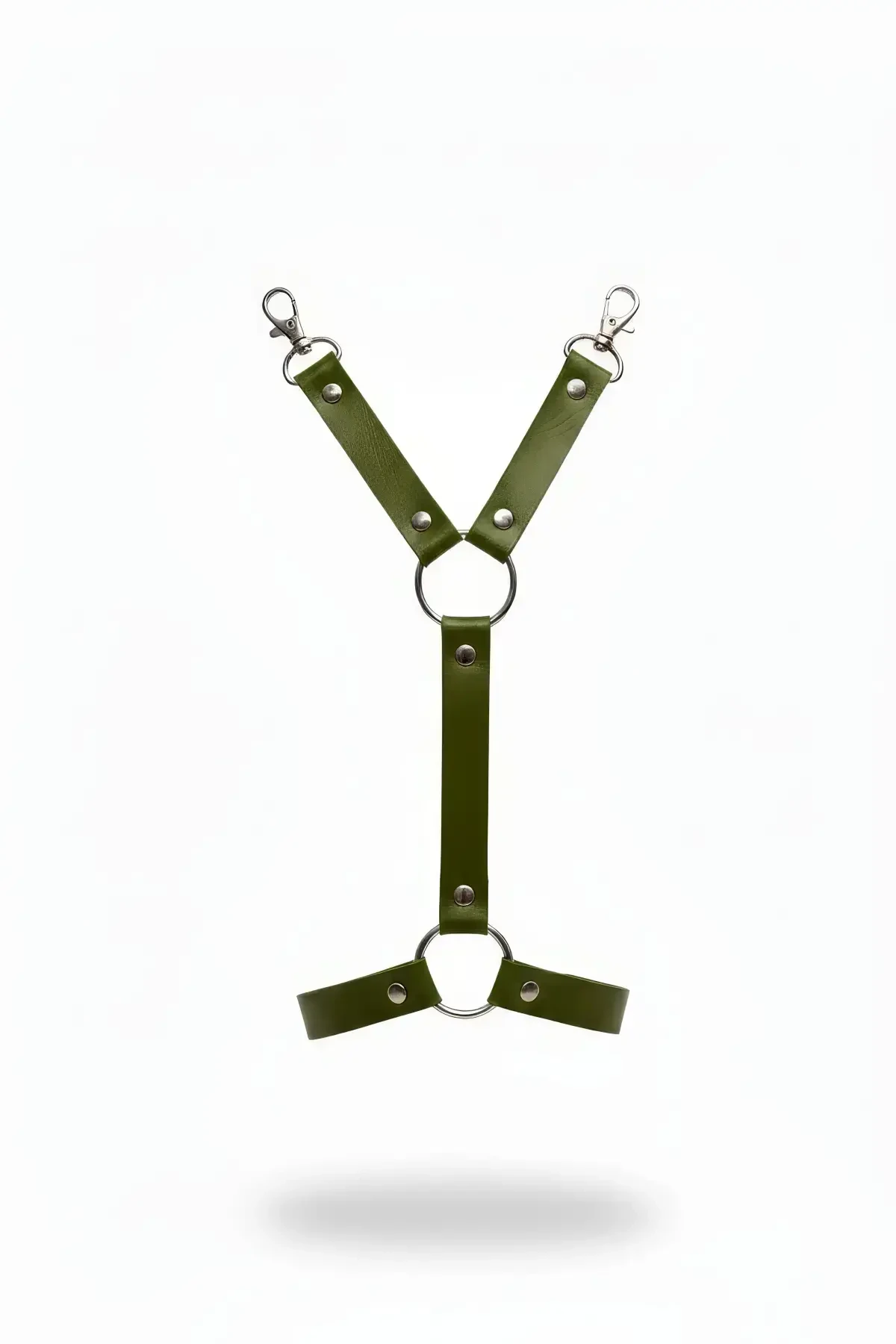 Khaki Garter Harness Clip Adjustable Leg Accessory - APFT962