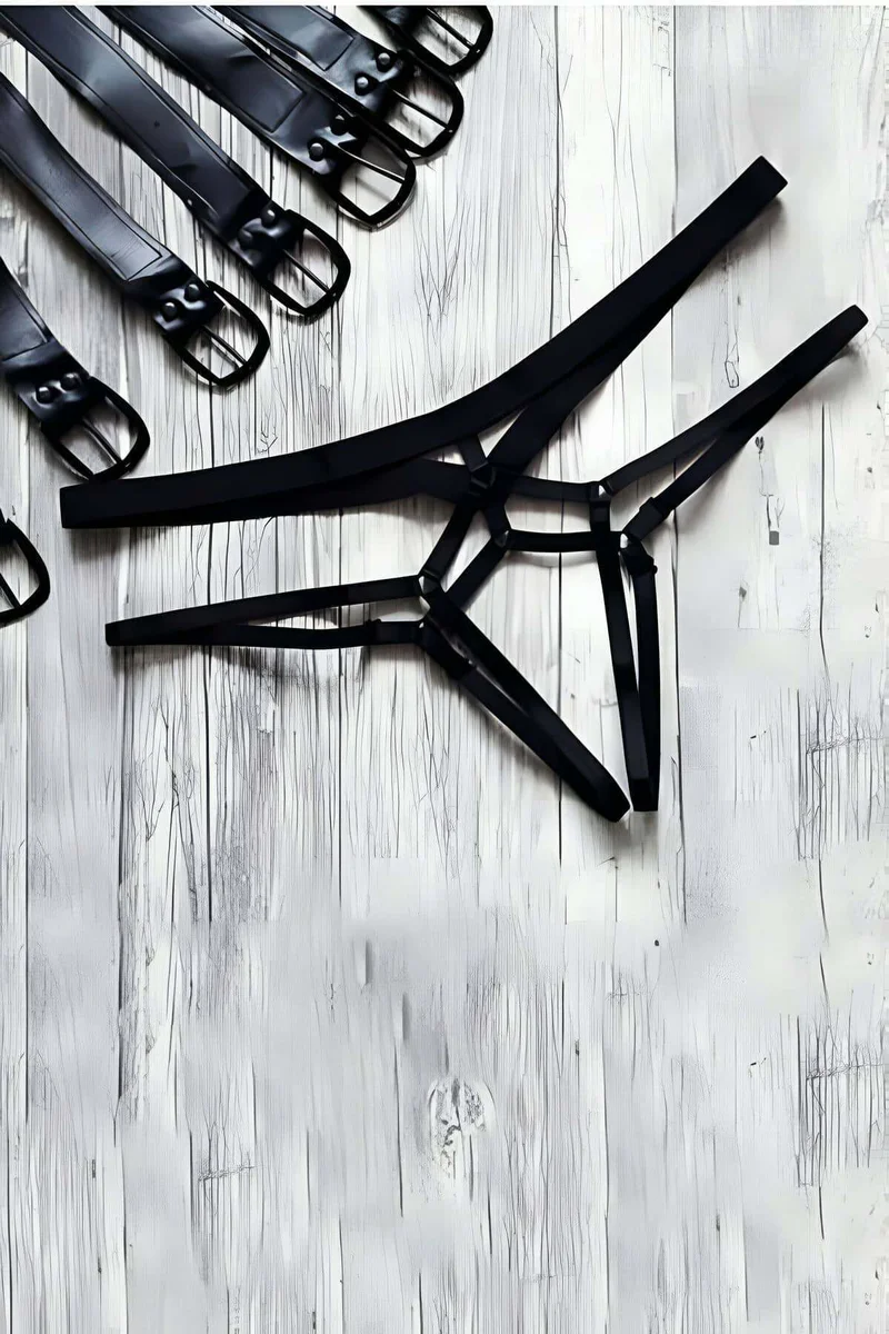 Nude Fashion Thong Harness