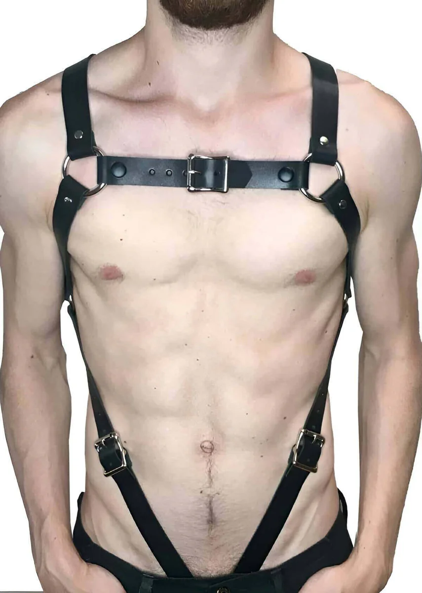 Chest Harness Straps Close