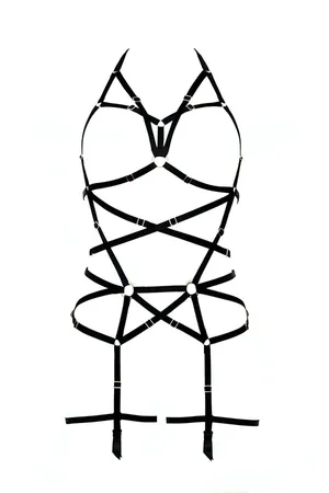 Şık ve Seksi Harness  Jartiyer - APFT348