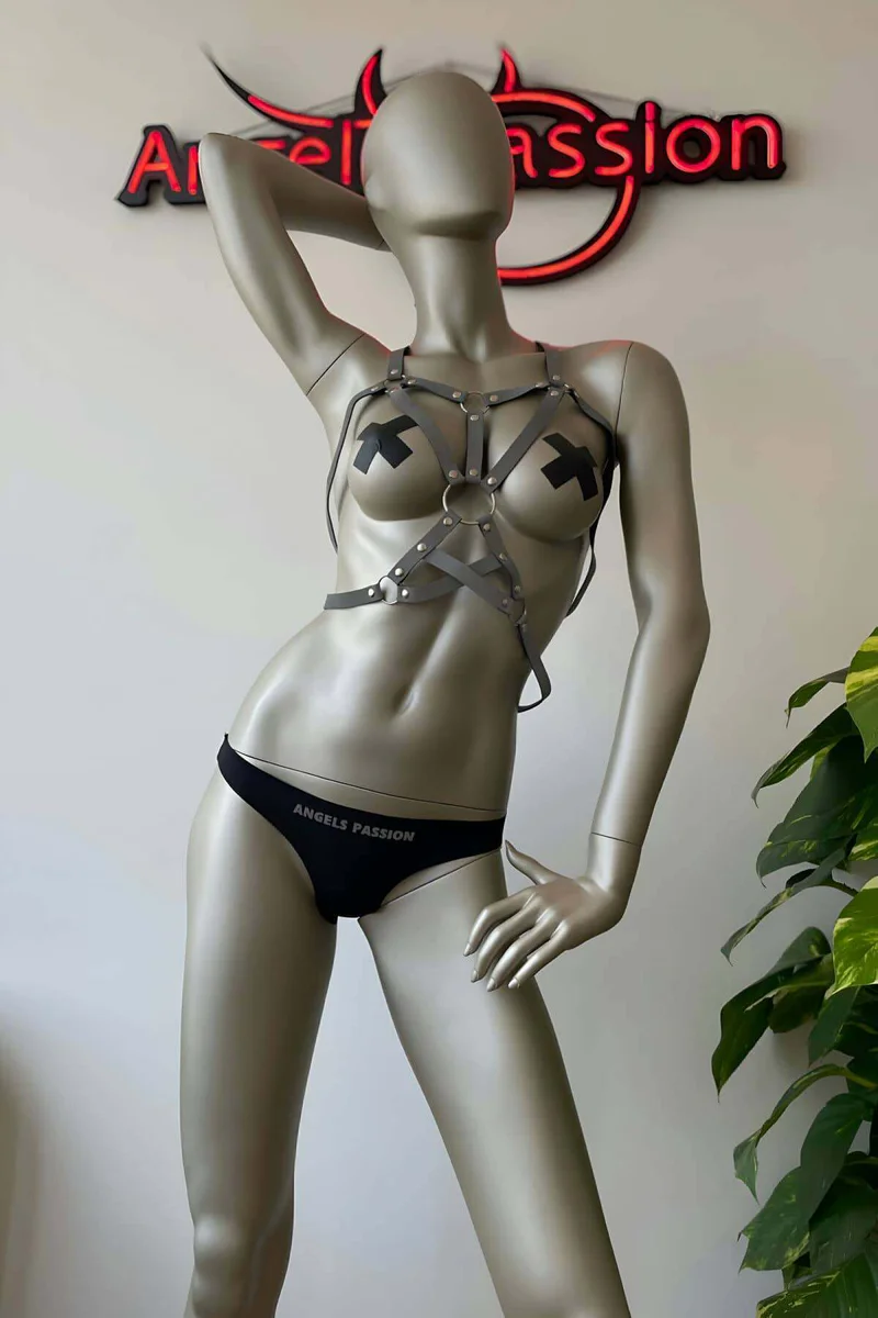 Reflective Harness Fashion Accessory Side View