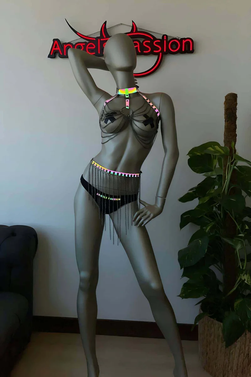 Harness Bralet Yandan Gör