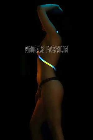 Iridescent Reflective Body Harness Women Silver O-Ring Cross-Back Design