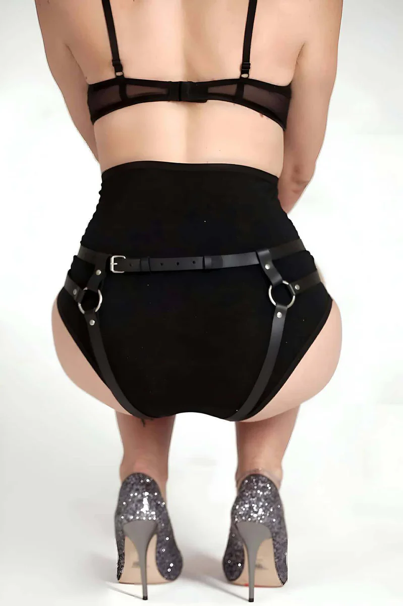 Thigh Harness Panty Close-Up