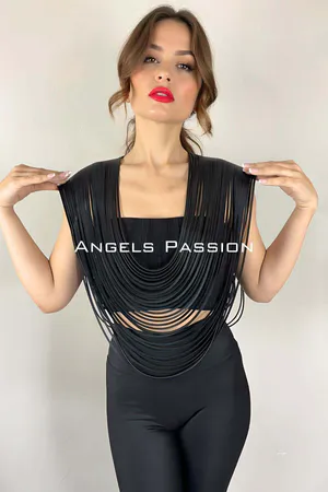 Püsküllü Şık Omuz Harness - APFT1394