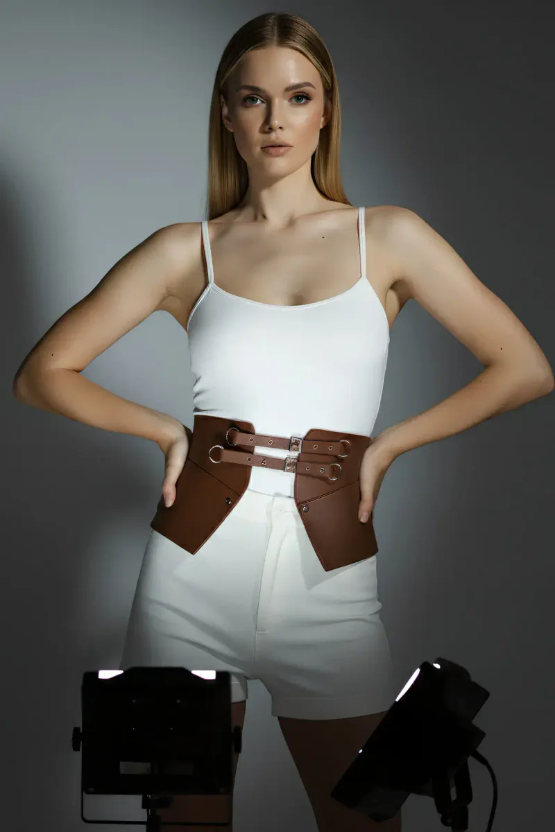 Waspie Harness with Double Buck