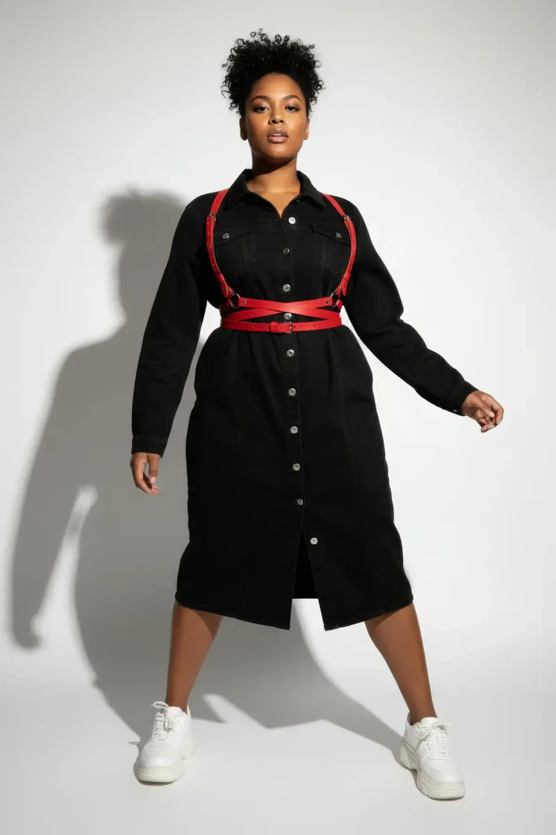 Criss-Cross Waist Harness Side